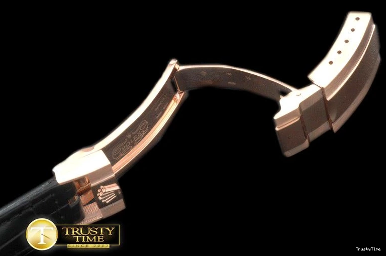 0115 Fashionable ROLACC019E – Black Croc Strap RG 20 16  New Insignia Deployant 835